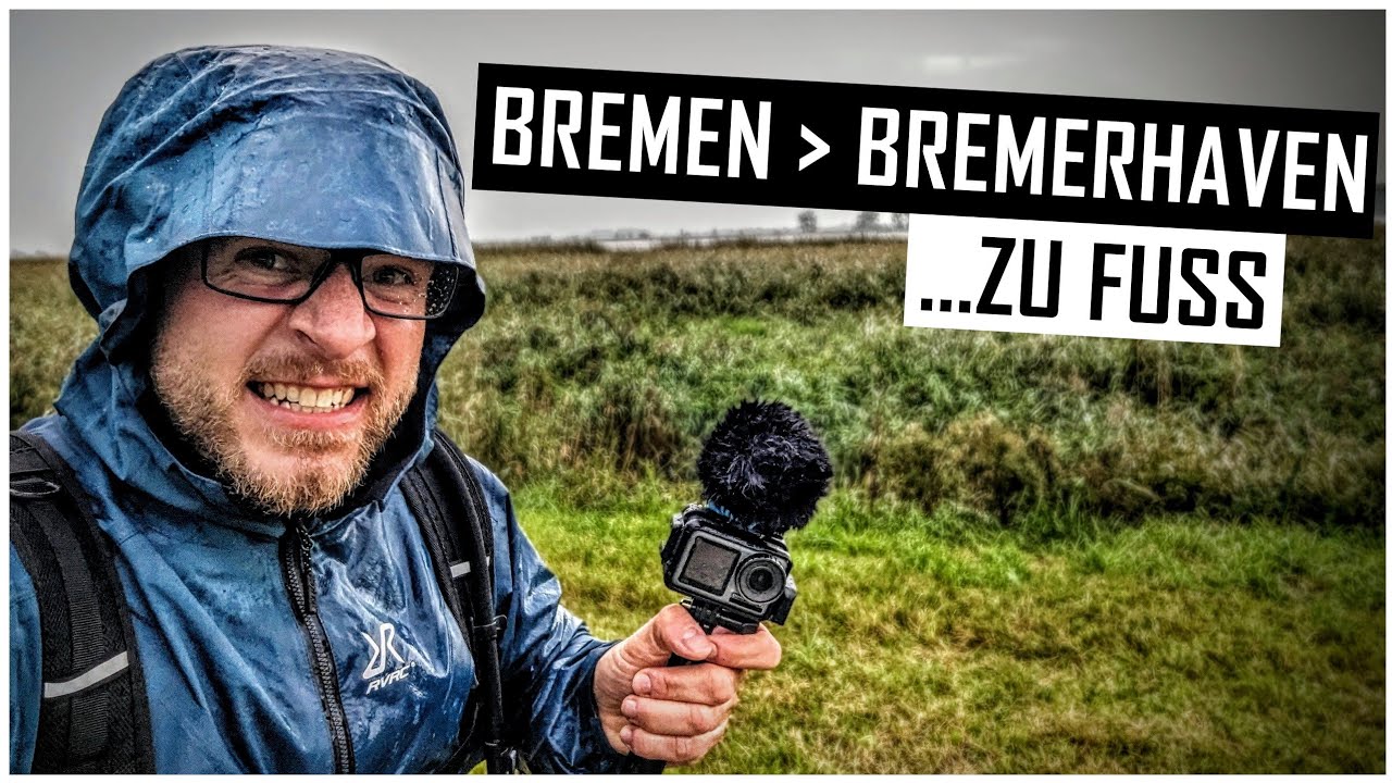 Marsch bei Gewitter – 66km von Bremen nach Bremerhaven | Extrem-Spaziergang