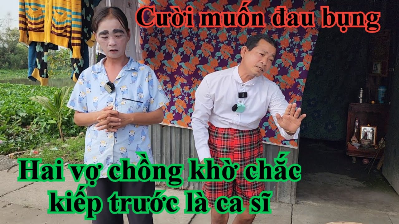 CHẤN ĐỘNG CÃ XÓM VỚI GIỌNG HÁT CỦA HAI VỢ CHỒNG KHỜ CHẮC KIẾP TRƯỚC LÀ CA SĨ