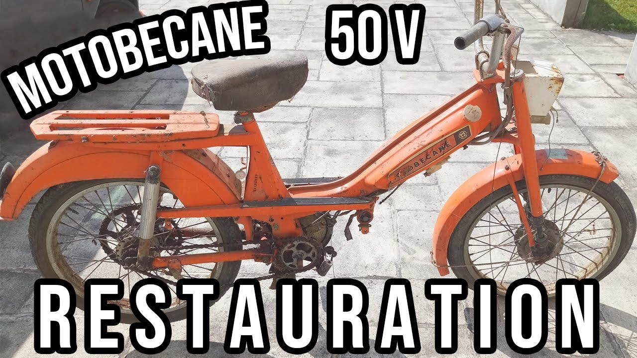 NOUVELLE VIE POUR UNE MOTOBECANE 50 V
