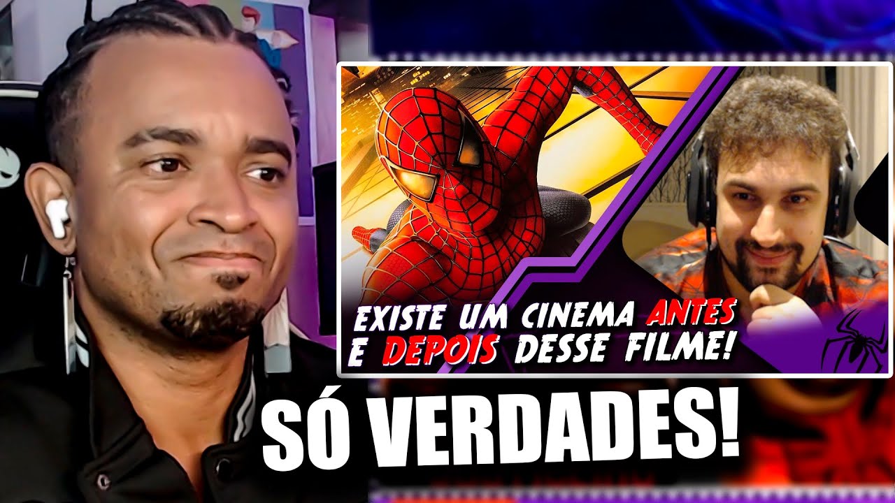 Relembrando da EXPERIÊNCIA que é Homem-Aranha 1! | ALEXANDRE NA ÁREA #react
