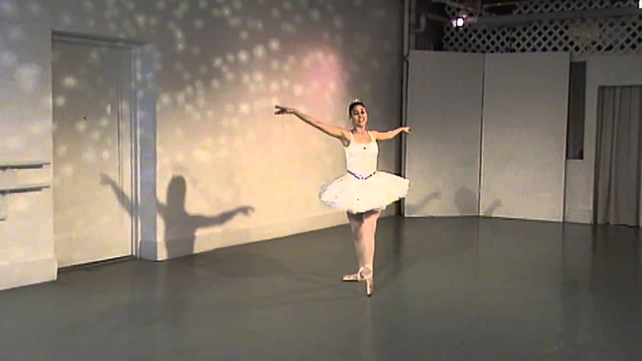 Nutcracker Ballet, Snow Queen solo (Queen of the North Winds)