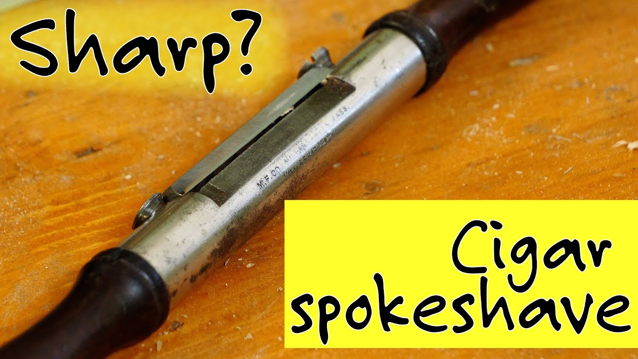 Miller Falls No.1 Cigar Spokeshave - Sharpening and Potential Design Flaw