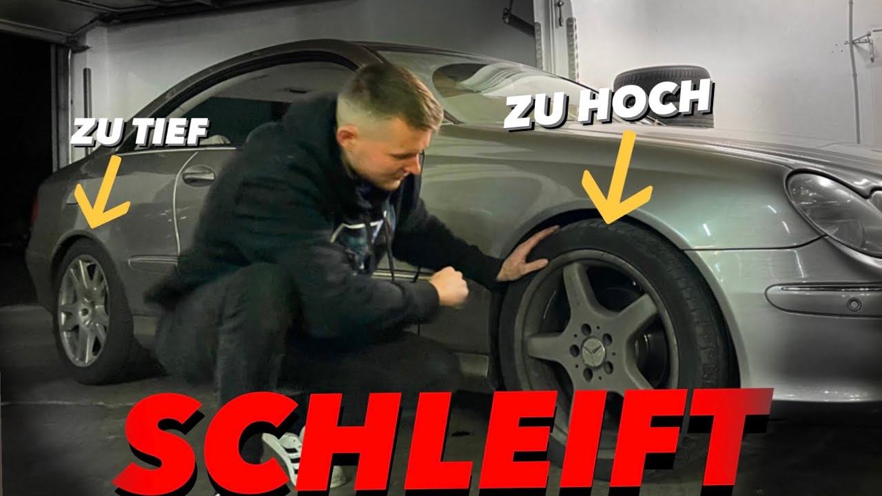 Habe das billigste Gewinde-Fahrwerk für mein Benz Coupé gekauft - das mache ich NIE wieder!