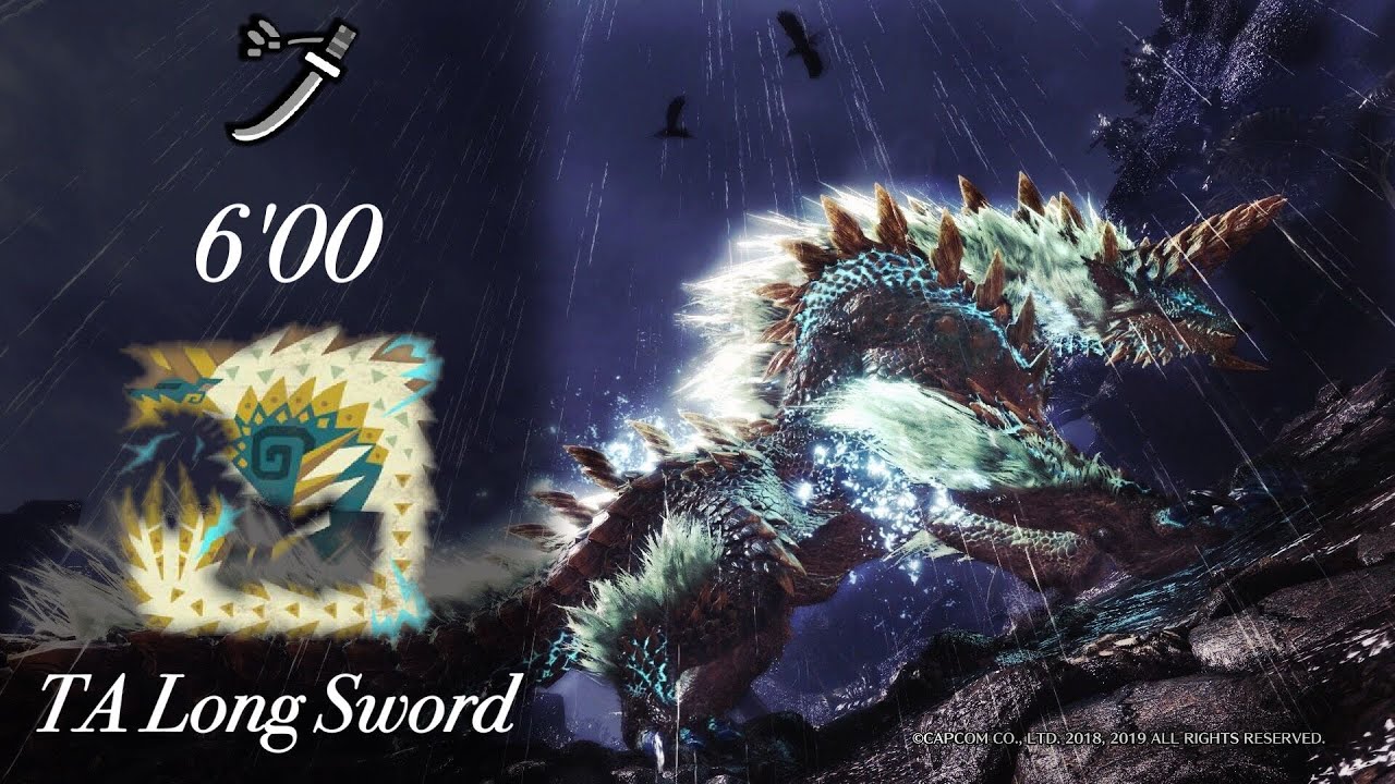 【MHWI】特殊闘技場 ジンオウガ 太刀 ソロ 6'00