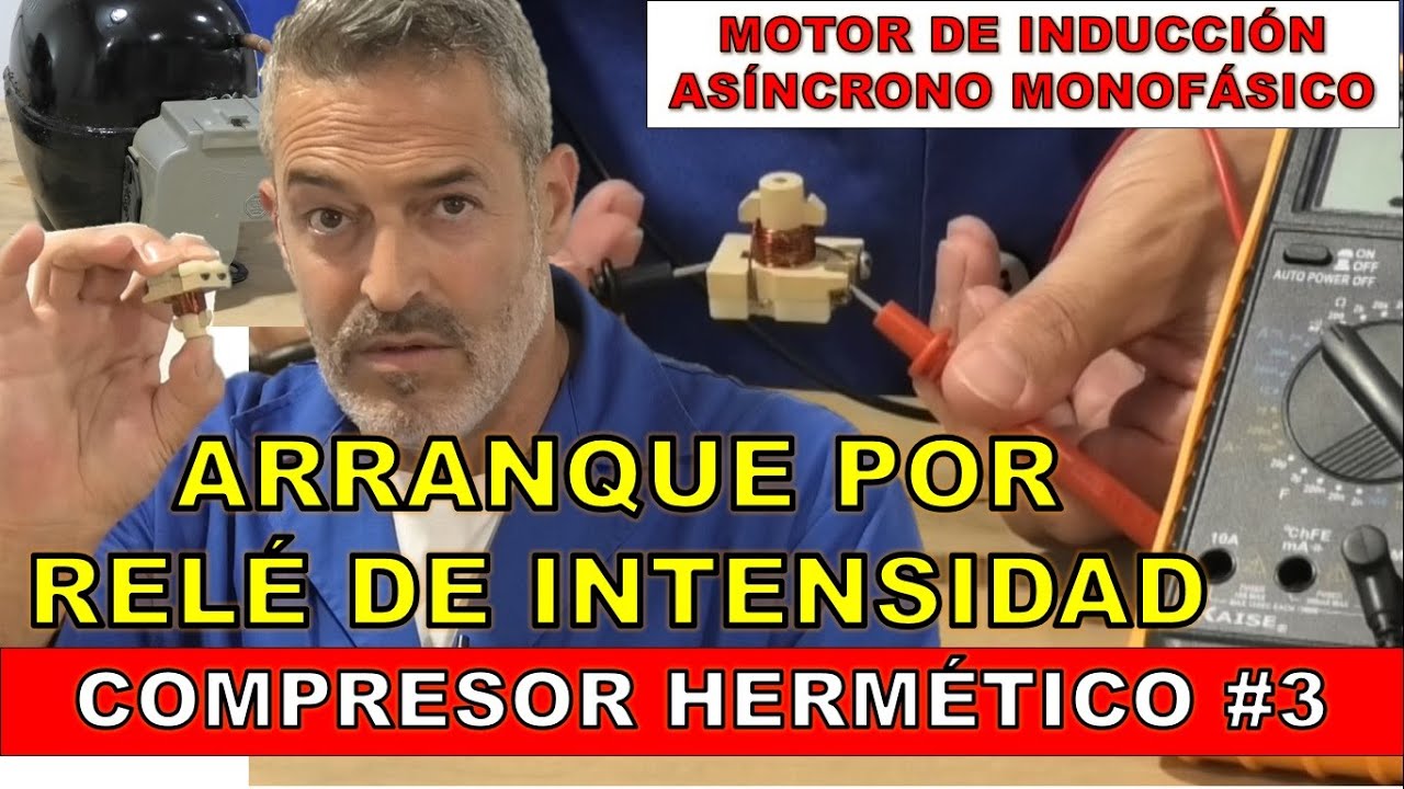 ARRANQUE POR RELÉ DE INTENSIDAD. Compresores herméticos #3