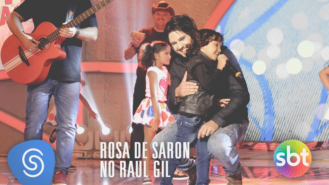 Rosa de Saron no programa do Raul Gil (Completo)