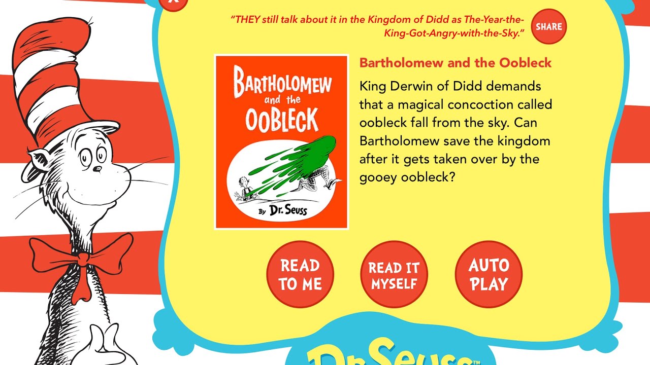 Bartholomew And The Oobleck