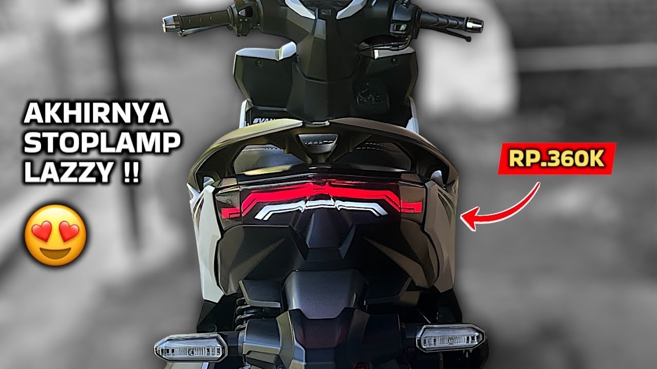 Pasang stoplamp lazzy di vario125 new‼️cakep beett😭😍‼️