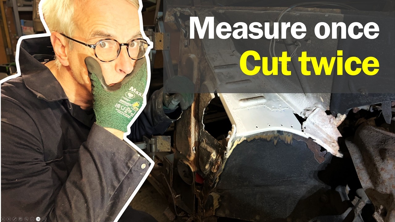 A cutting mistake, a welding fix and a genius hack
