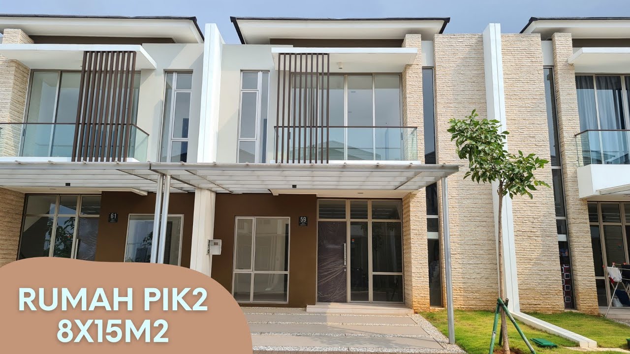 Show Unit Rumah PIK2 Ukuran 8x15 meter - Cynthia Tanaka