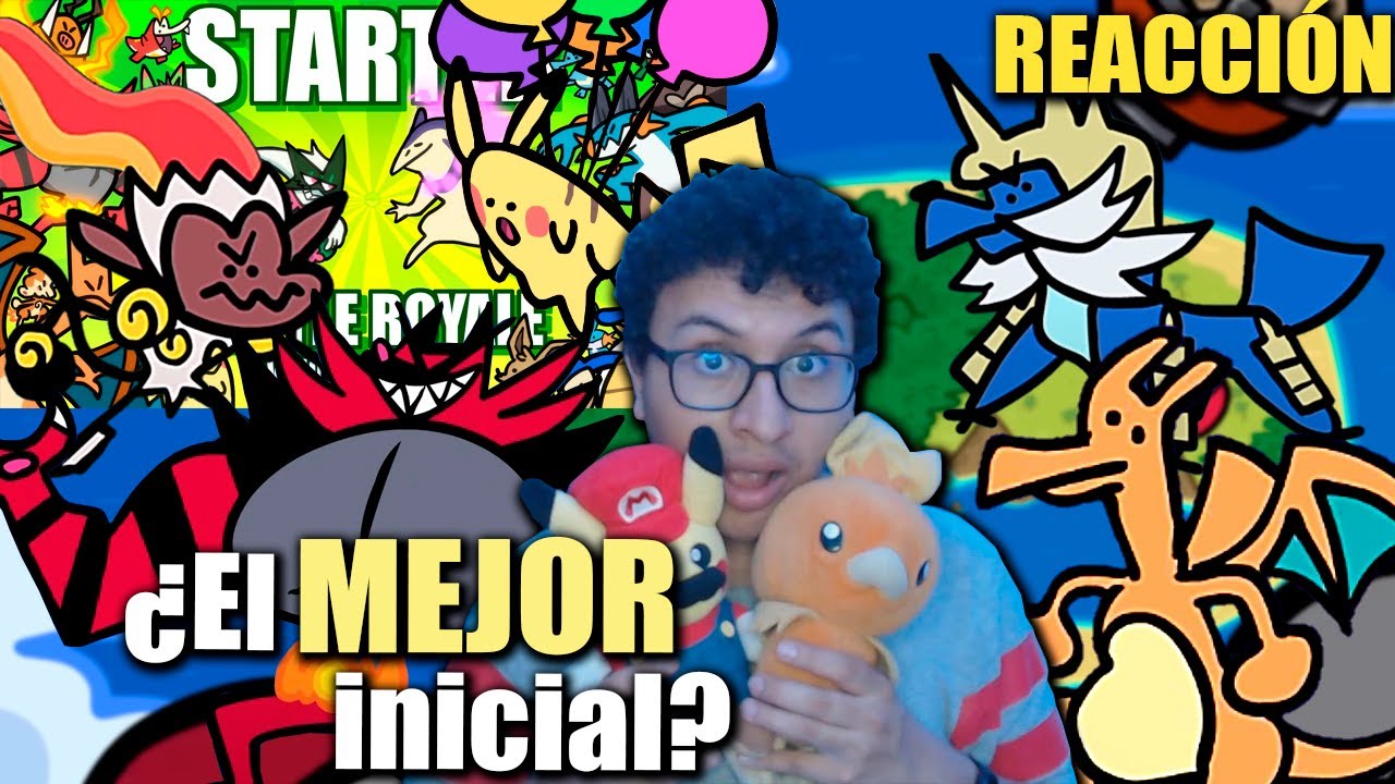 ¿ESTE es el MEJOR Pokémon INICIAL? | REACCIÓN a Starter Pokemon Battle Royale (TerminalMontage)