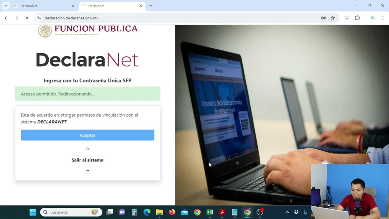 DECLARACION PATRIMONIAL DE INICIO DECLARANET
