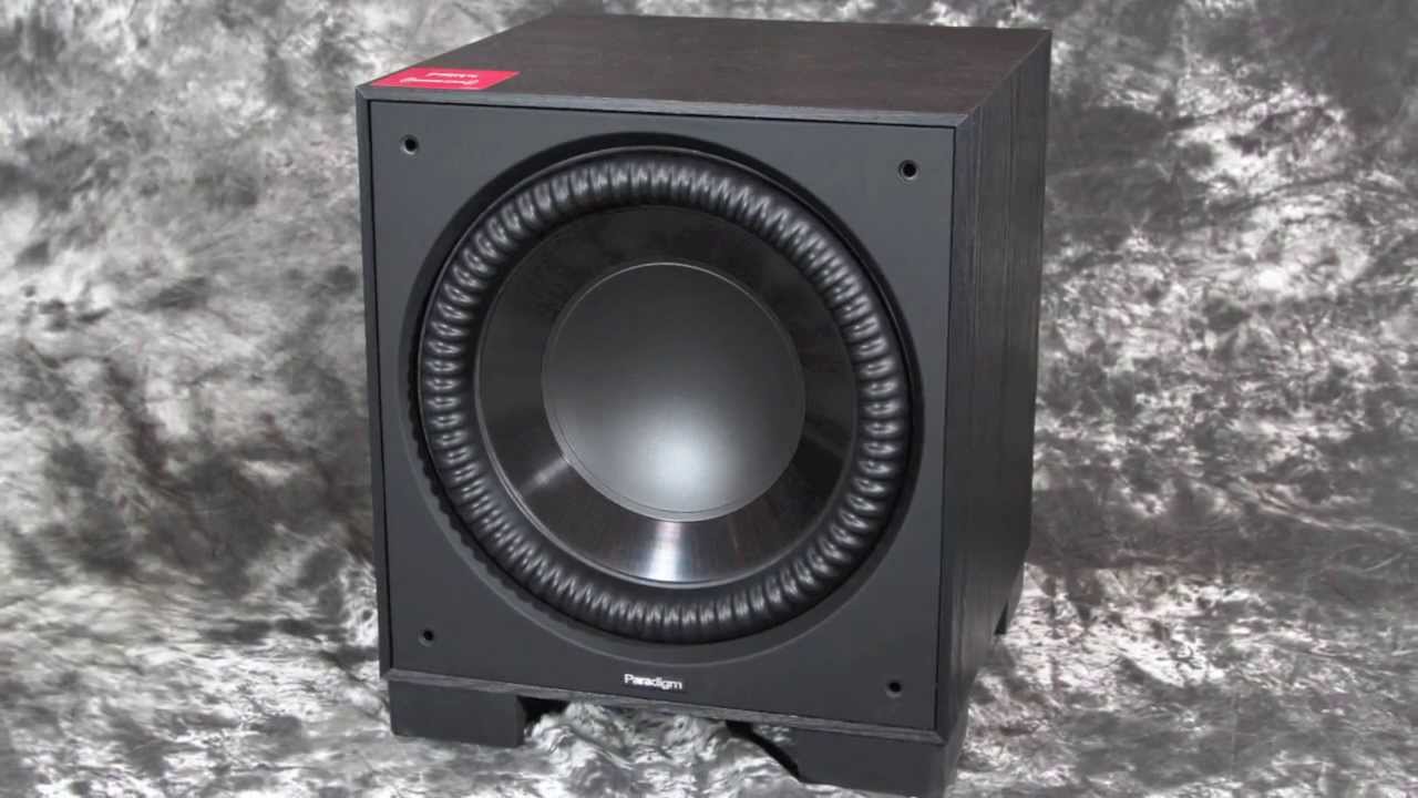 Stereo Design Paradigm Monitor SUB 12 Active Subwoofer in HD