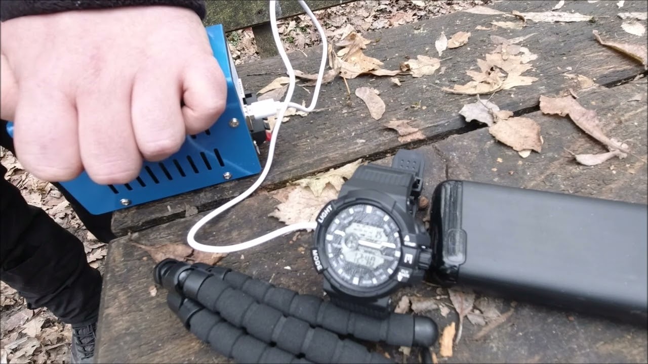Alternative Lademethoden - Der Kurbelgenerator