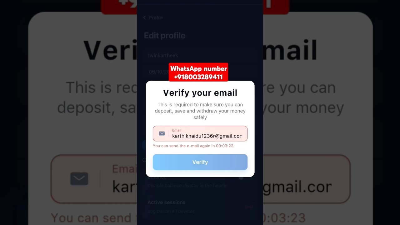 1win email verification problem 🙏 1win me email confirm kaise kare 🙏 1win me withdrawal kaise kare 🙏