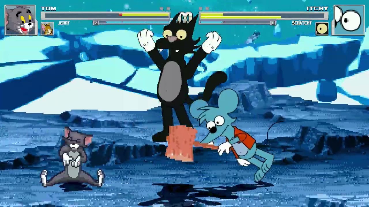 AN Mugen #515: Tom & Jerry VS Itchy & Scratchy