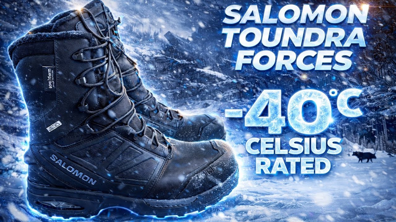 Боевые тактические зимние водонепроницаемые утепленные ботинки SALOMON TOUNDRA FORCES CSWP |