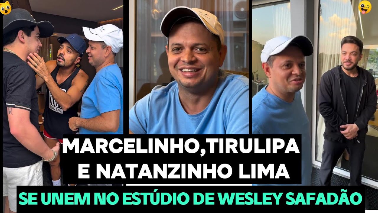 MARCELINHO, NATANZINHO LIMA E TIRULIPA SE JUNTAM CONTRA WESLEY SAFADÃO KKK