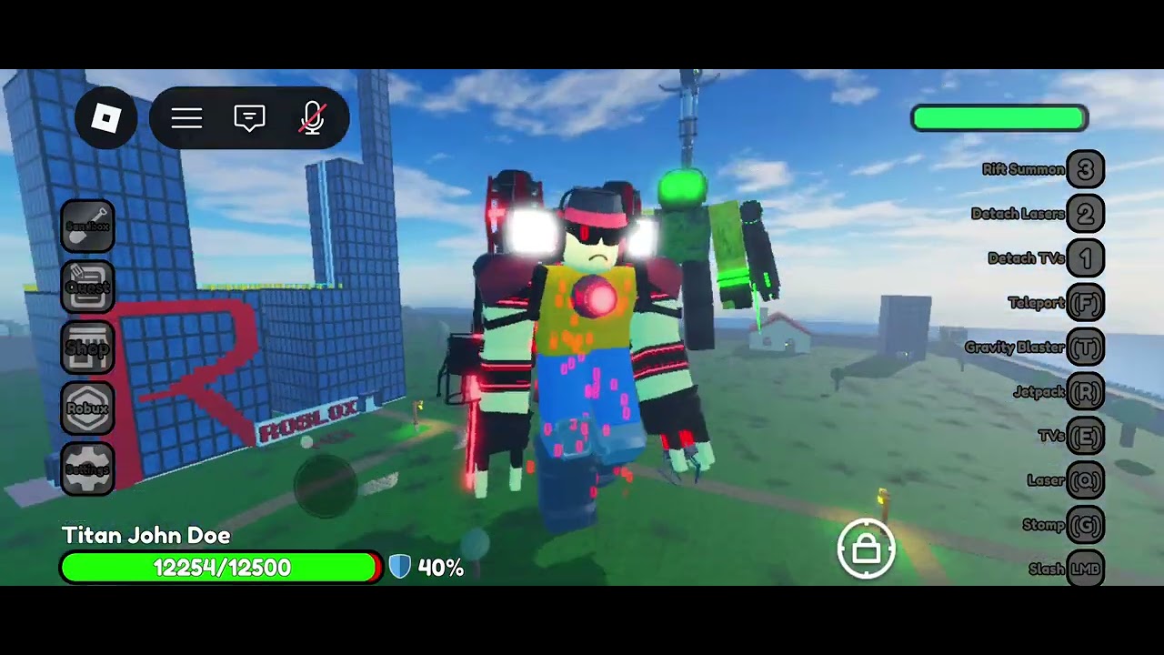 Showcasing Titan John doe
