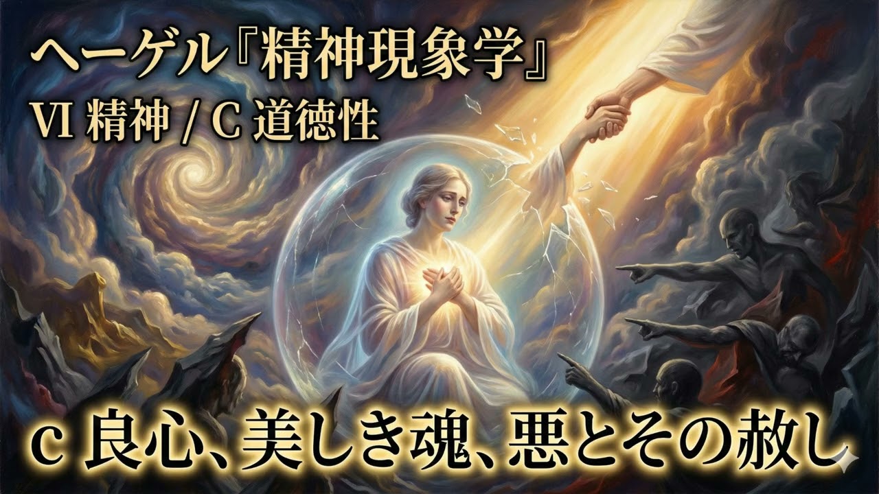 ヘーゲル『精神現象学』VI「精神」C「じぶん自身を確信した精神　道徳性」c「良心、美しき魂、悪とその赦し」