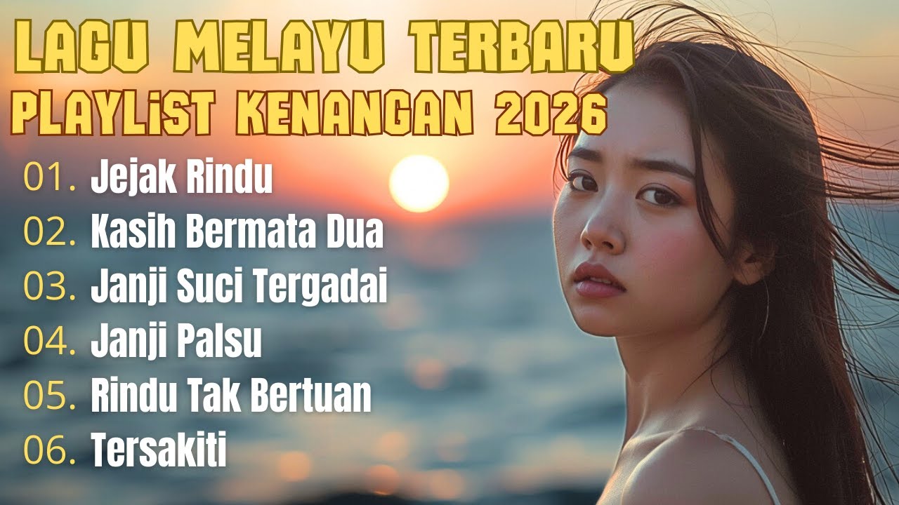 💔 Lagu Slow Rock Melayu Terbaru 2026 | Rindu Tak Terucap & Luka Yang Tersisa
