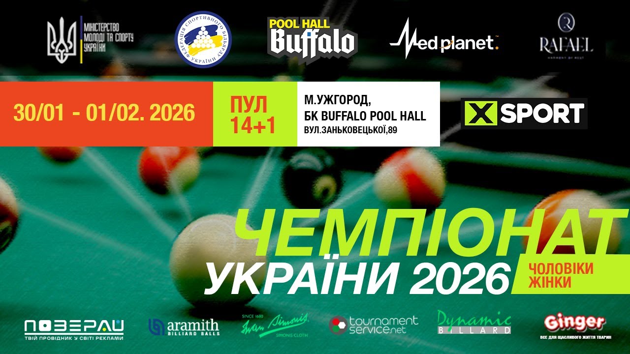 ФІНАЛ | Семко - Щудло | Чемпіонат України | Пул 14+1