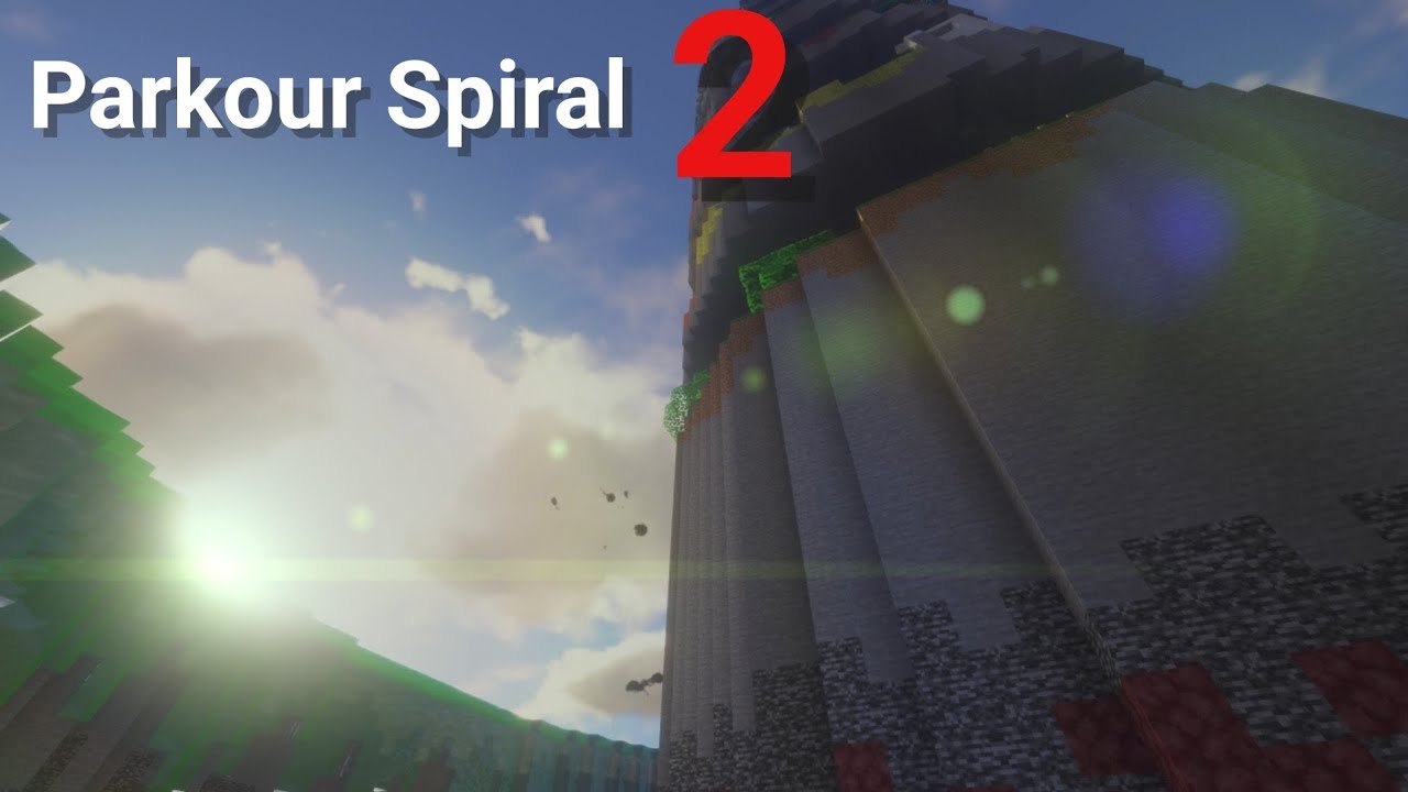 Parkour Spiral 2 in 7:41 (Bedrock World Record)