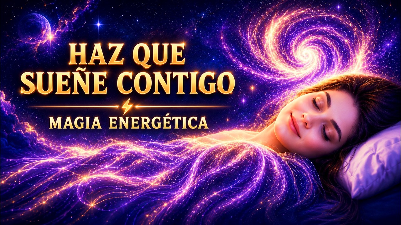 HAZ QUE SUEÑE CONTIGO ESTA NOCHE 🌙✨ Meditación de Conexión Energética Profunda 💫