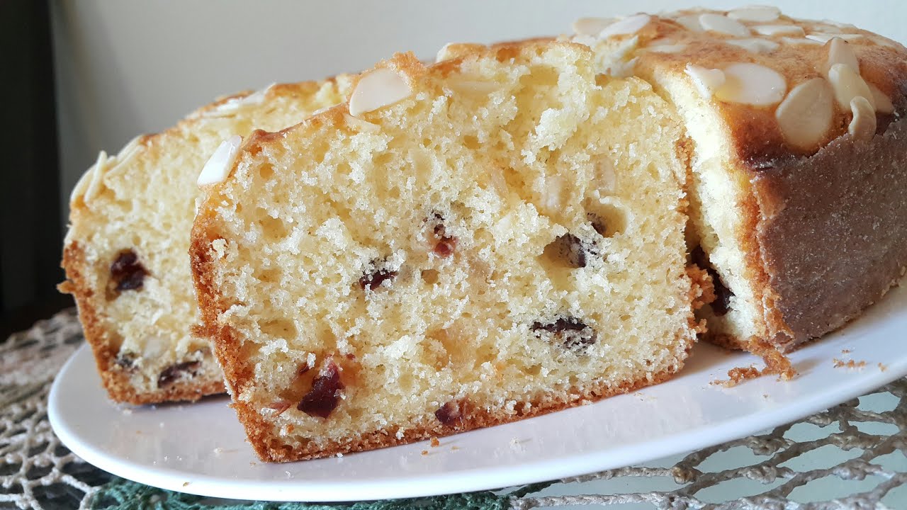 كيكة البرتقال الكرمبري و الليمون المجفف ... orange cake