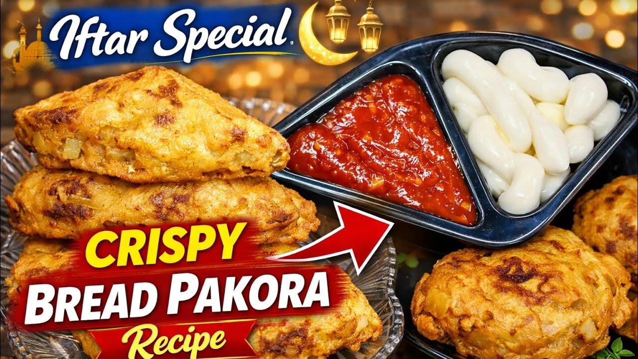 Crispy Bread Pakora Recipe | Perfect Iftar Special Snack