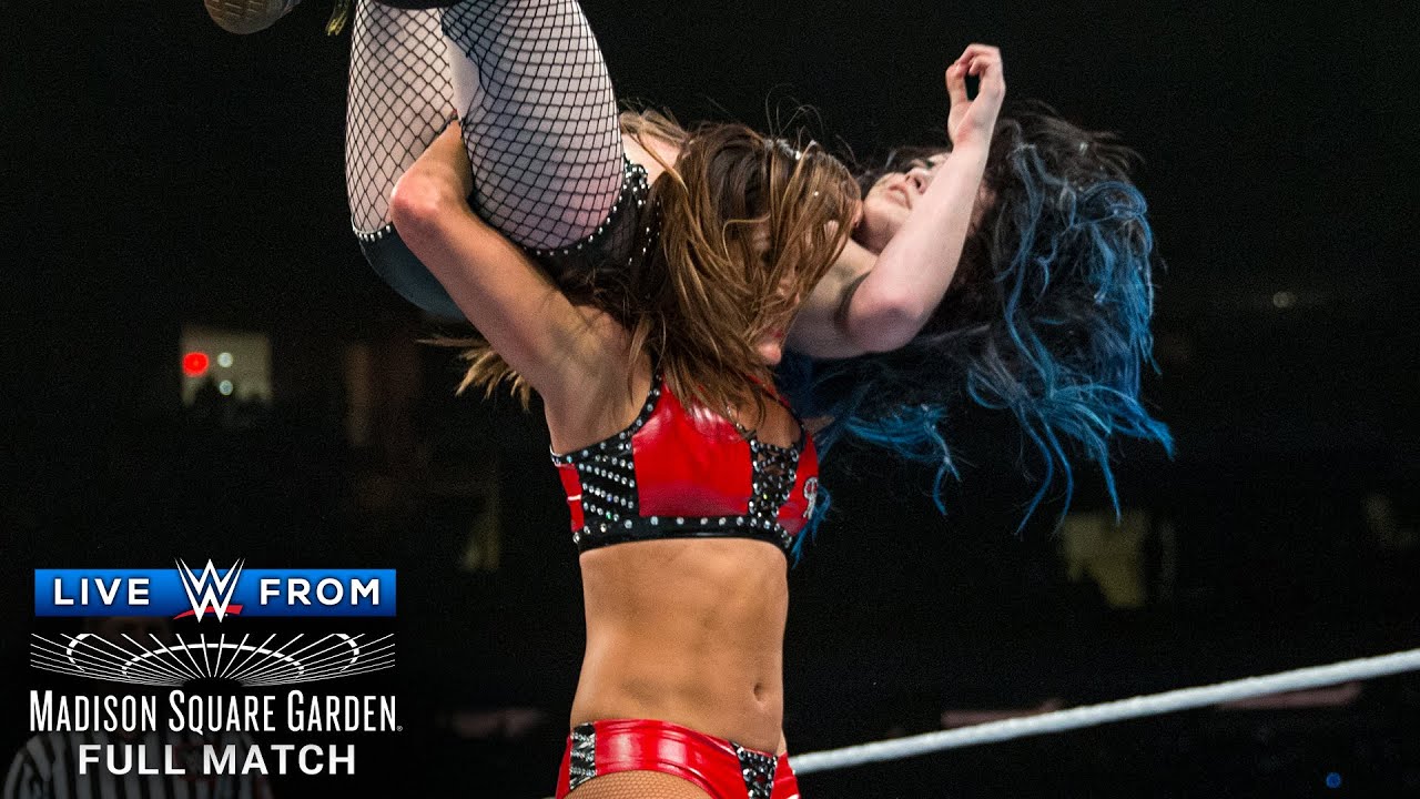 ПОЛНЫЙ МАТЧ — Команда PCB против команды Bella: WWE Live из MSG
