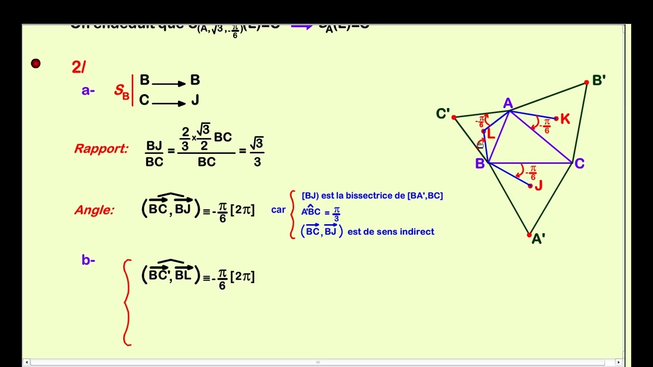 Similitudes directes - Ex 2
