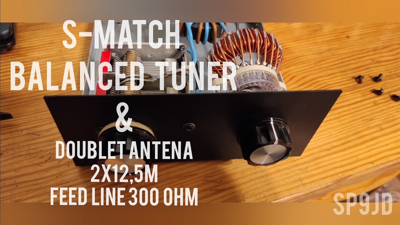 Portablowy test anteny doublet i tunera wg PA0FRI wykonania SQ8ERS. Portable doublet antenna test.