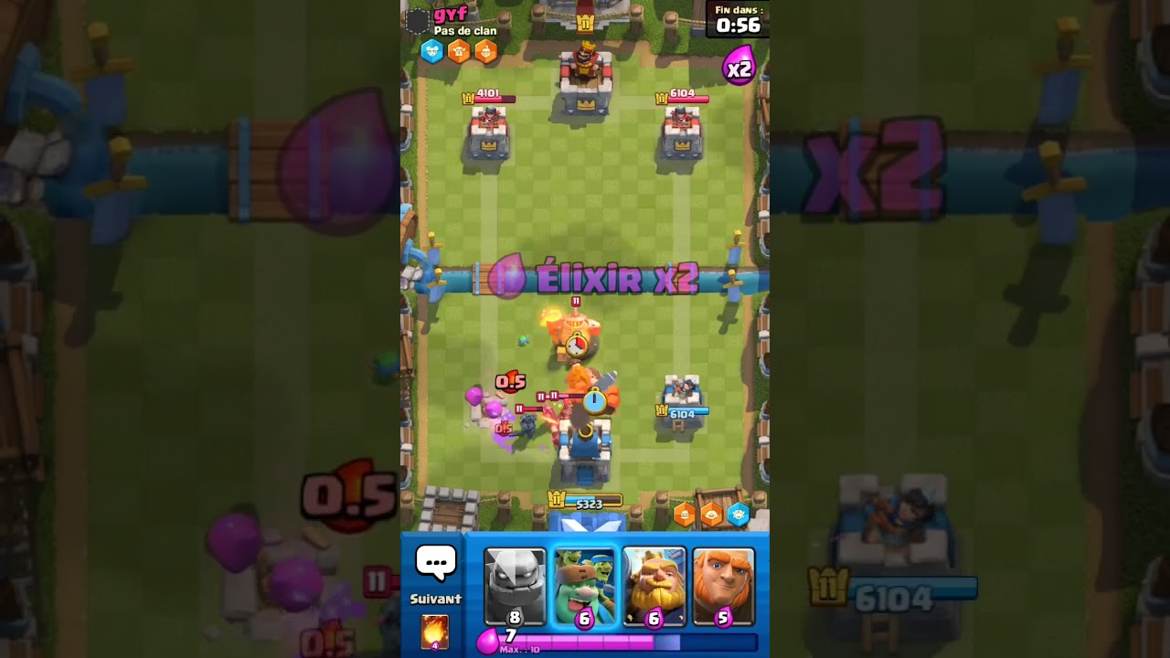 Deck golem et géant ligue C.H.A.O.S