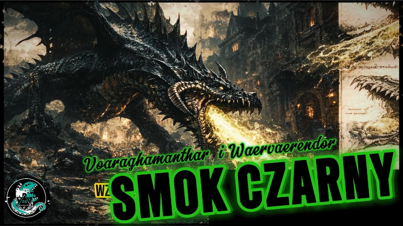 Smok Czarny - najzłośliwszy z chromatycznych! Symbolika, legendarne osobniki i mroczne tajemnice