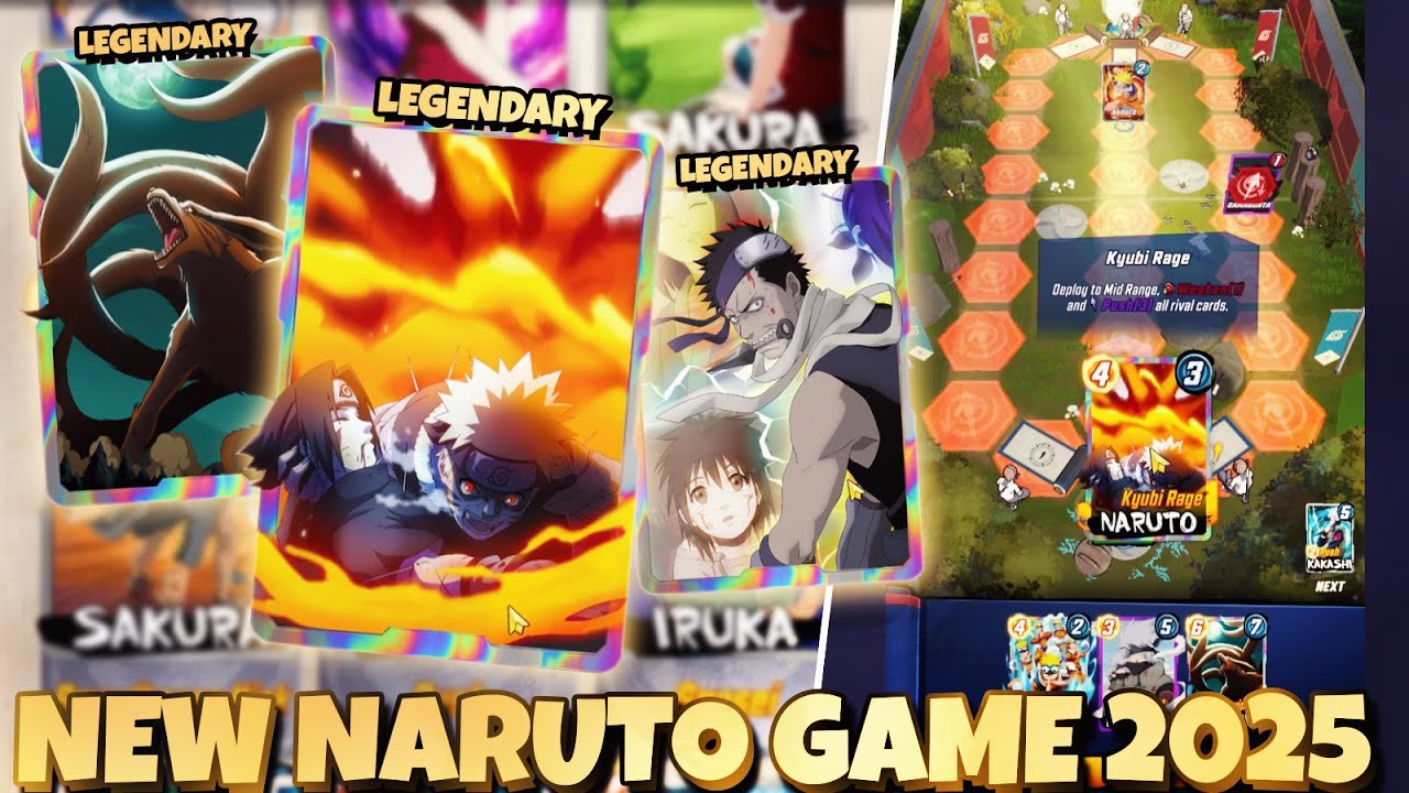 I GOT THESE LEGENDARY RARITY CARDS ON THE NEW NARUTO GLOBAL GAME - NARUTO: Ninja Cards