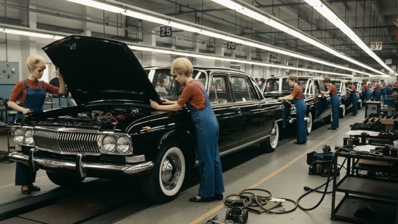 Zil: Így másolta le a Szovjetunió az amerikai luxusautókat