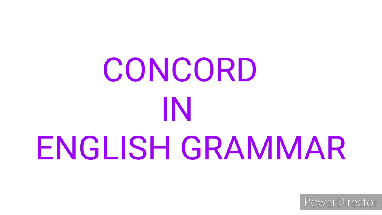 Concord in English Grammar. English Lessons. Lexis and Structure. Subject Verb Agreement. Education