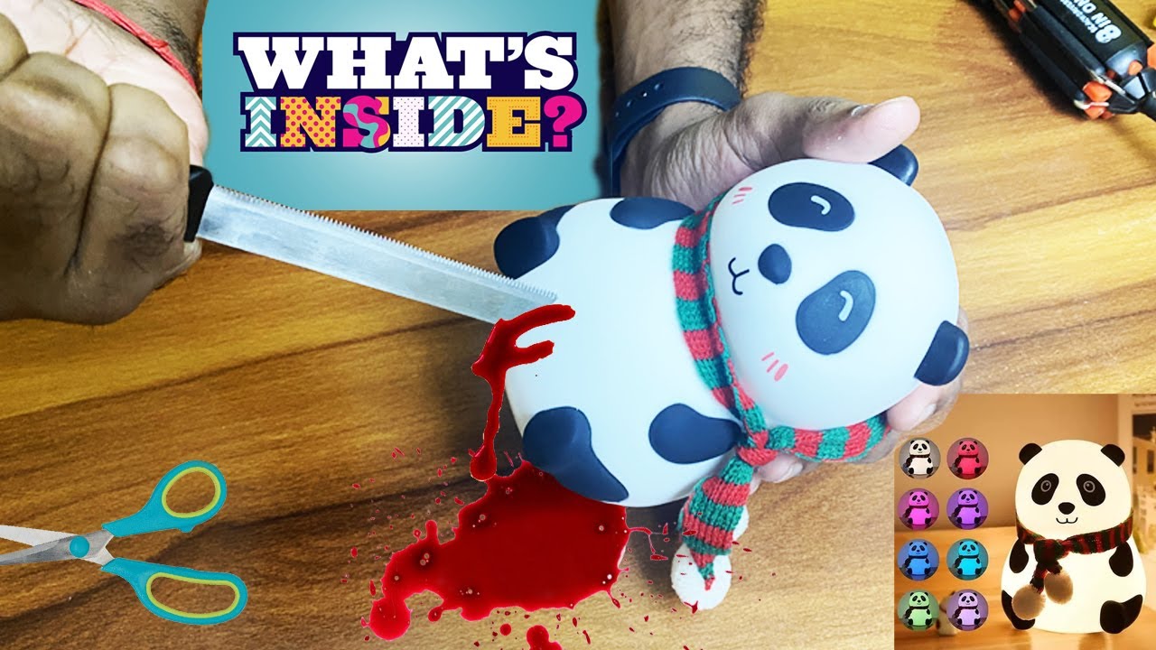 देखिये क्या निकला | Panda Lamp | Silicone Lamp | USB Rechargeable Night Light