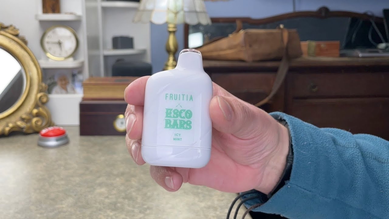 Esco Bars Fruitia 6000 Puffs Icy Mint Vape Honest Review! #VAPING#SOUNDTRACKLABS