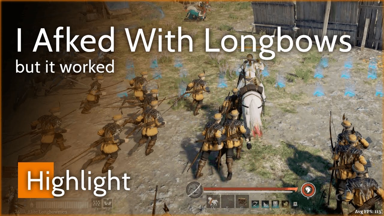 Vassal Longbowmen Experience - Conqueror's Blade Highlight