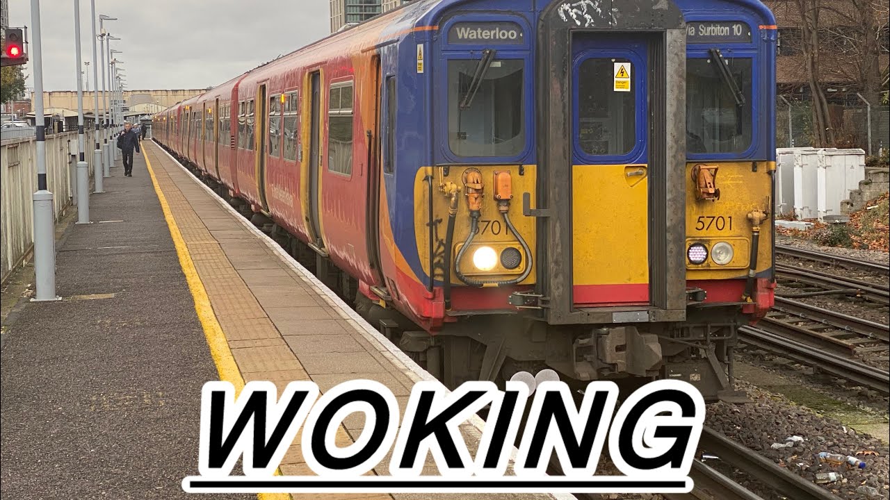 Trains at Woking - SWML (11/11/25)