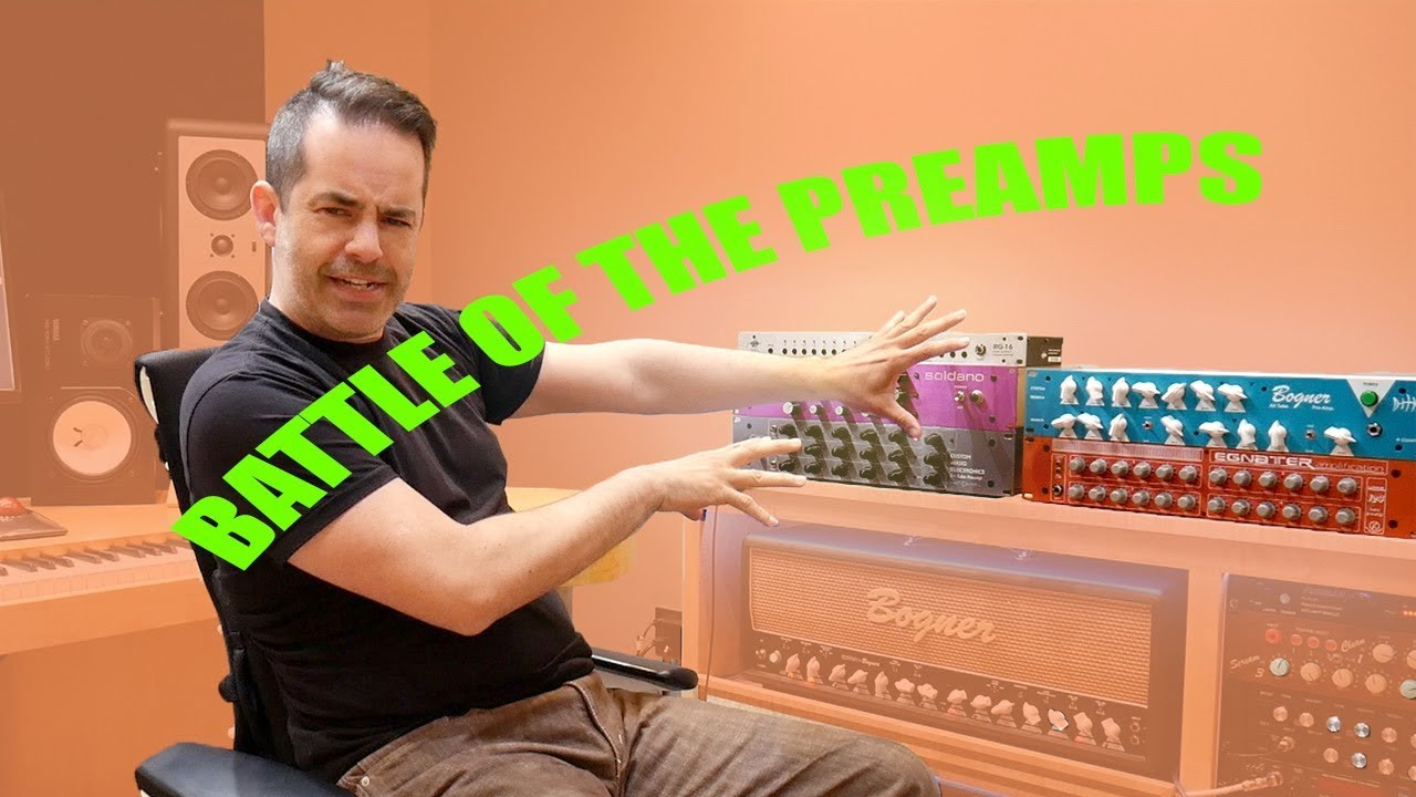 PREAMP BATTLE! 4 Classic Preamps Shootout