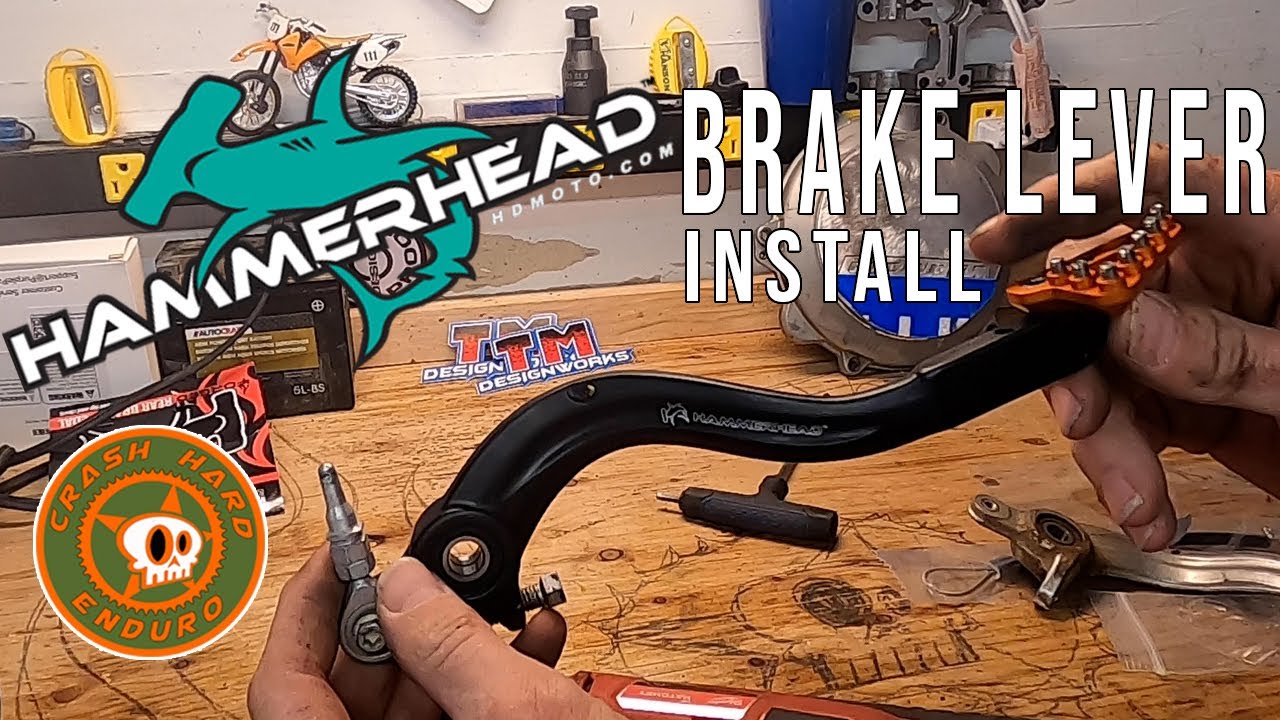 Hammerhead Design Brake Lever Instal - 2014 KTM 300xc