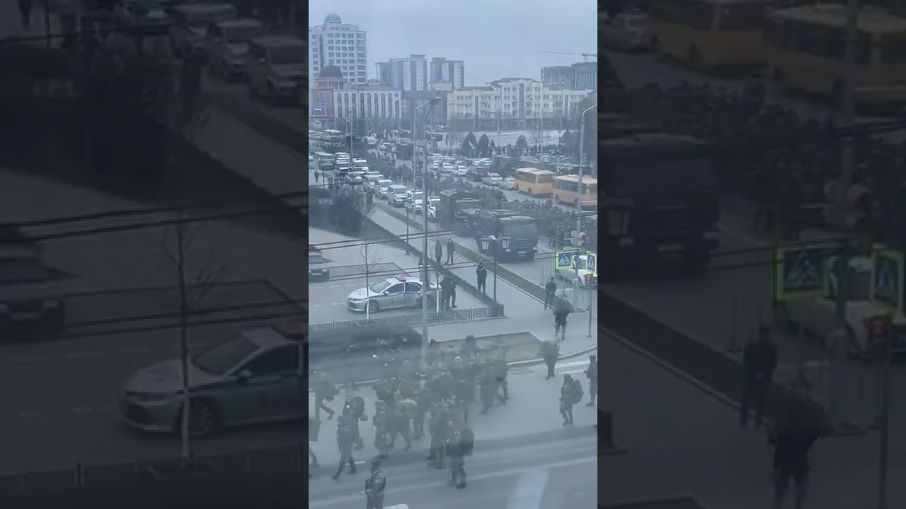 Video of Chechen Kadyrov forces preparing for departure to Ukraine