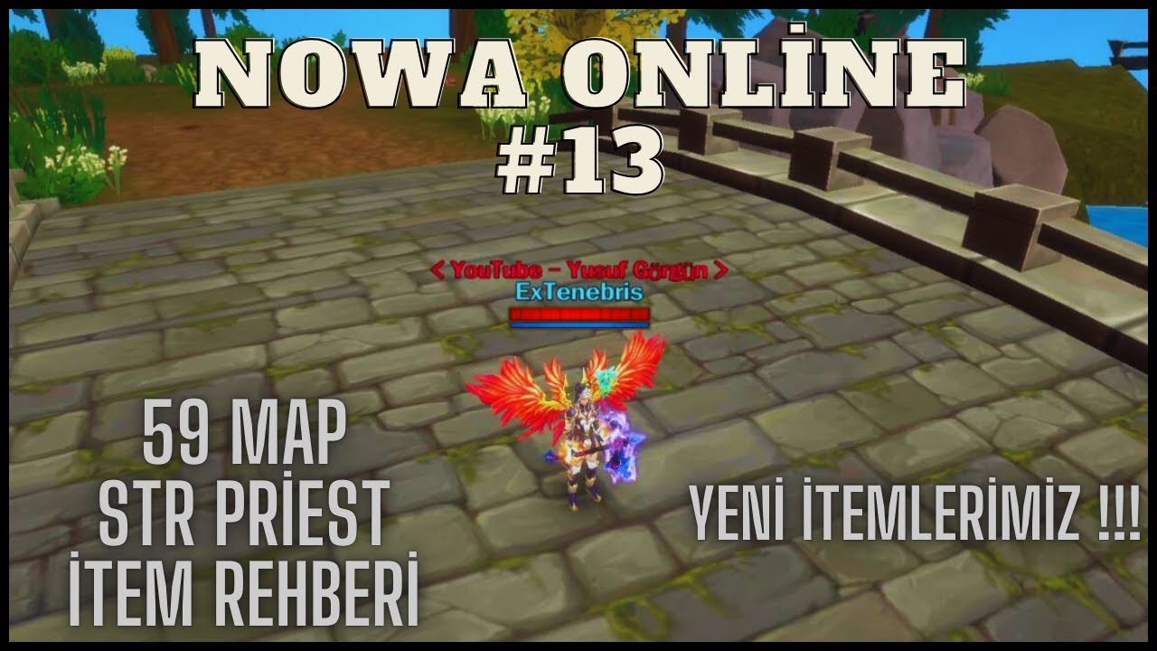 NOWA ONLİNE #13 | 59 MAP PRİEST İTEM REHBERİ | İTEMLERİMİZ DEĞİŞTİ