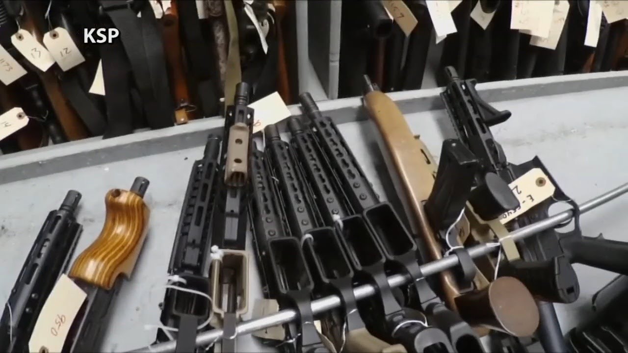 Thousands of seized firearms help fuel local Kentucky police departments every year