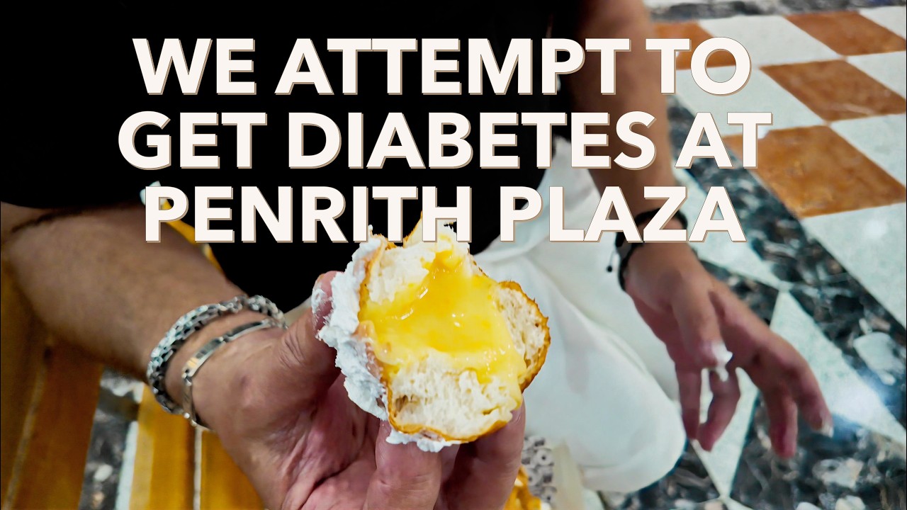 Sugar overload at Penrith Plaza