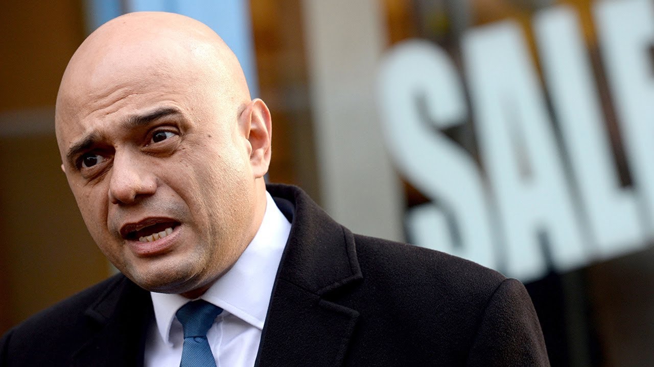 Sajid Javid slams Labour costing plans as he visits childhood home above shop