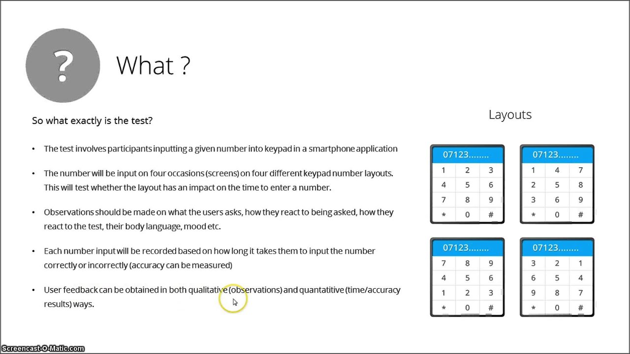 HCI - Contextual Inquiry Tutorial Presentation